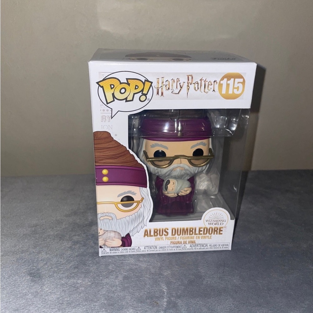 Funko Pop 115 Harry Potter dumbledore with baby Harry